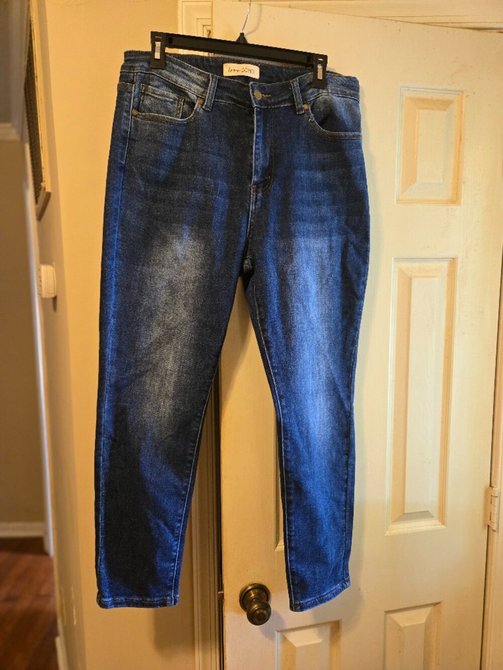 Love Soho jeans, size 17, has minimal fade on front & back, new without tags